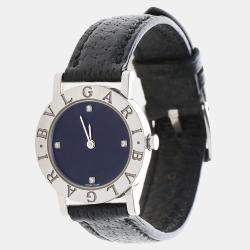 Pre Owned ساعة يد نسائية بلغاري بلغاري BB26SLD كوارتز ستانلس ستيل 26 مم