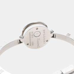 مملوكة مسبقًا ساعة يد نسائية بلغاري بي.زيرو1 BZ22S ستانلس ستيل كوارتز 22 مم