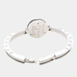 مملوكة مسبقًا ساعة يد نسائية بلغاري بي.زيرو1 BZ22S ستانلس ستيل كوارتز 22 مم