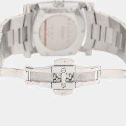 مملوكة مسبقًا ساعة يد نسائية بلغاري أسيوما AA39S كوارتز ستانلس ستيل 30 مم