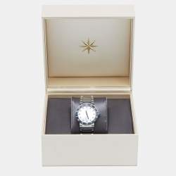 مملوكة مسبقًا  Bvlgari Bvlgari 103696 Silver Dial Stainless Steel Diamond  Women's Wristwatch 33 mm