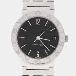 Pre Owned Bvlgari Bvlgari BB33SS Automatic Stainless Steel Women's Wristwatch 33 mm