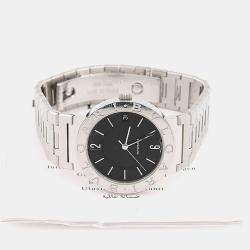 Pre Owned ساعة يد نسائية بلغاري BB33SS تلقائية ستانلس ستيل 33 مم