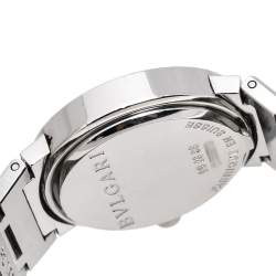 Bvlgari Black Stainless Steel Bvlgari BB26SS Women's Wristwatch 26 mm