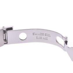 Pre Owned Bvlgari Black Stainless Steel Bvlgari BB26SS Women's Wristwatch 26 MM