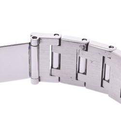 Pre Owned Bvlgari Black Stainless Steel Bvlgari BB26SS Women's Wristwatch 26 MM