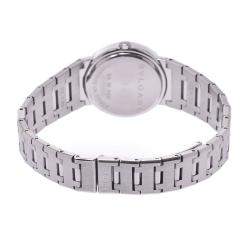 Pre Owned Bvlgari Black Stainless Steel Bvlgari BB26SS Women's Wristwatch 26 MM
