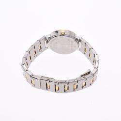 Pre Owned Bvlgari Black 18K Yellow Gold and Stainless Steel Bvlgari Bvlgari BB23SG Women's Wristwatch 23MM