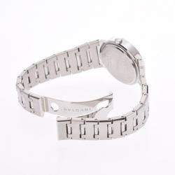 Pre Owned Bvlgari Black Stainless Steel Bvlgari BB26SS Women's Wristwatch 26 MM