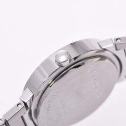 Pre Owned Bvlgari Black Stainless Steel Bvlgari BB26SS Women's Wristwatch 26 MM