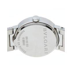 Bvlgari Black Stainless Steel BB23SS Women's Wristwatch 23 MM