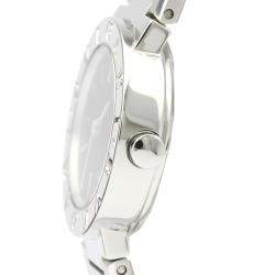 Bvlgari Black Stainless Steel Bvlgari Bvlgari BB23SS Women's Wristwatch 23 MM