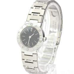 Bvlgari Black Stainless Steel Bvlgari Bvlgari BB23SS Women's Wristwatch 23 MM
