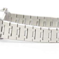 Pre Owned Bvlgari Black Diamonds Stainless Steel Bvlgari Bvlgari BB23SS Quartz Women's Wristwatch 22 MM