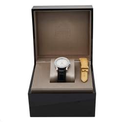 Pre Owned Bvlgari Silver Stainless Steel Bvlgari BB 33 SL AUTO Automatic Women's Wristwatch 33 mm