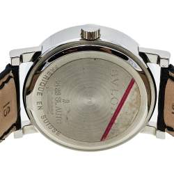 Pre Owned Bvlgari Silver Stainless Steel Bvlgari BB 33 SL AUTO Automatic Women's Wristwatch 33 mm