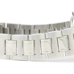 Pre Owned Bvlgari White Stainless Steel Bvlgari Bvlgari BB23SS Women's Wristwatch 22 MM