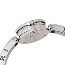 Bvlgari Pink Mother of Pearl Stainless Steel B.Zero1 BZ22S Women's Wristwatch 22 mm
