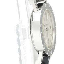 Pre Owned Bvlgari Silver Stainless Steel Bvlgari BB26SL Quartz Women's Wristwatch 26 MM
