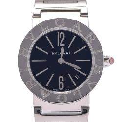 Bvlgari Black Stainless Steel Bvlgari BB26BSSD Quartz Women's Wristwatch 26 MM
