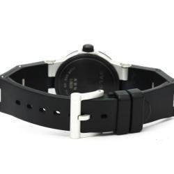 Bvlgari Silver Aluminum Diagono Quartz Al32A Women's Wristwatch 32 MM