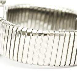 Bvlgari Black Diamonds Stainless Steel Tubogas BB26 2TS Quartz Women's Wristwatch 26 MM