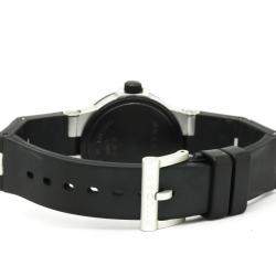 Pre Owned Bvlgari Silver  Aluminum Quartz AL32TA Women's Wristwatch 32 MM