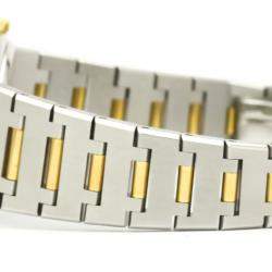 Bvlgari Black 18K Yellow Gold and Stainless Steel Bvlgari Bvlgari BB26SG Women's Wristwatch 26 MM