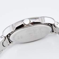 Pre Owned Bvlgari Black Stainless Steel Solotempo ST35S Women's Wristwatch 35 mm