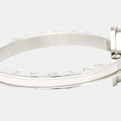 Pre Owned Bvlgari White Stainless Steel B.zero1 BZ22S Quartz Women's Wristwatch 22 MM