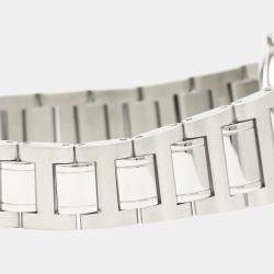 Pre Owned Bvlgari Black Stainless Steel Bvlgari BB26SS Women's Wristwatch 26 MM