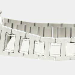 Pre Owned Bvlgari Black Stainless Steel Bvlgari BB26SS Women's Wristwatch 26 MM