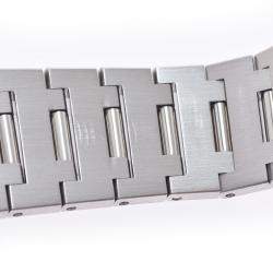 Pre Owned Bvlgari Black Stainless Steel Bvlgari Bvlgari BB33SS Automatic Men's Wristwatch 33 MM