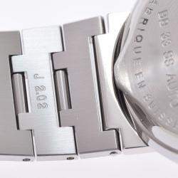 Pre Owned Bvlgari Black Stainless Steel Bvlgari Bvlgari BB33SS Automatic Men's Wristwatch 33 MM