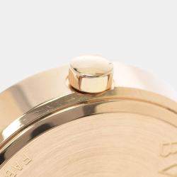 Pre Owned Bvlagri Black 18k Yellow Gold Bvlgari Bvlgari BB23GL Women's Wristwatch 23 mm