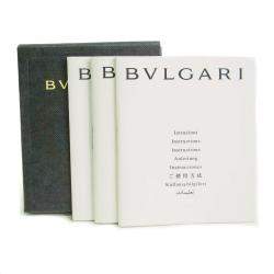 Pre Owned Bvlgari Black 18K Yellow Gold and Stainless Steel Bvlgari Bvlgari BB26SG Women's Wristwatch 26 mm