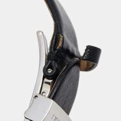 Pre Owned Bvlgari Black Sun & Moon Diamond Inlay Motif B.Zero1 BZ 35 S Women's Watch 35 mm