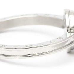 Pre Owned Bvlgari Blue Diamond Stainless Steel B.Zero1 BZ22S Women's Wristwatch 22 mm