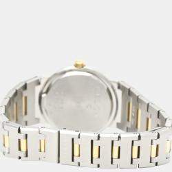 Pre Owned Bvlgari Black 18k Yellow Gold And Stainless Steel Bvlgari Bvlgari BB26SGD Quartz Women's Wristwatch 26 mm