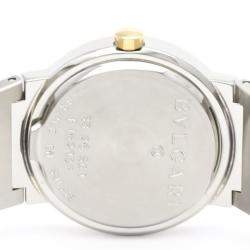 Pre Owned Bvlgari Black 18k Yellow Gold And Stainless Steel Bvlgari Bvlgari BB26SGD Quartz Women's Wristwatch 26 mm
