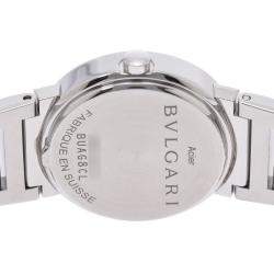 Pre Owned Bvlgari Black Stainless Steel Bvlgari Bvlgari BBL26S Quartz Women's Wristwatch 26 mm
