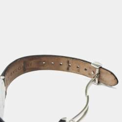 Bvlgari Black Stainless Steel Leather B.Zero1 BZ30S Women's Wristwatch 30 mm
