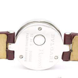 Bvlgari MOP Stainless Steel B.Zero1 BZ22S Quartz Women's Wristwatch 22 mm