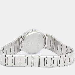 Bvlgari Black Stainless Steel Bvlgari Bvlgari BB26SS Women's Wristwatch 26 mm