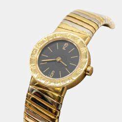 Bvlgari Vintage Expandable Tri-Colour Tubogas BB23 2T Watch in 18K Three-Tone Gold (Medium Model)