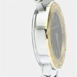 Bvlgari Black 18k Yellow Gold And Stainless Steel Bvlgari Bvlgari BB23SG Quartz Women's Wristwatch 23 mm