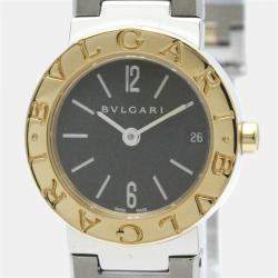 Bvlgari Black 18k Yellow Gold And Stainless Steel Bvlgari Bvlgari BB23SG Quartz Women's Wristwatch 23 mm
