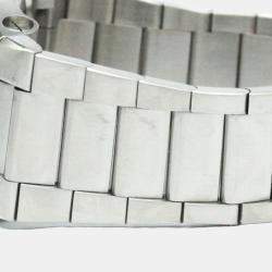 Pre Owned Bvlgari Black Stainless Steel Ergon EG35S Automatic Women's Wristwatch 35 mm