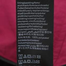 Calvin Klein Magenta Nylon Hoodie Jacket L