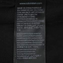 Calvin Klein Magenta Nylon Hoodie Jacket L